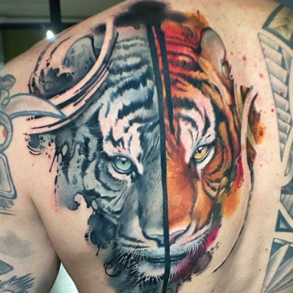 Tiger tattoo zurich